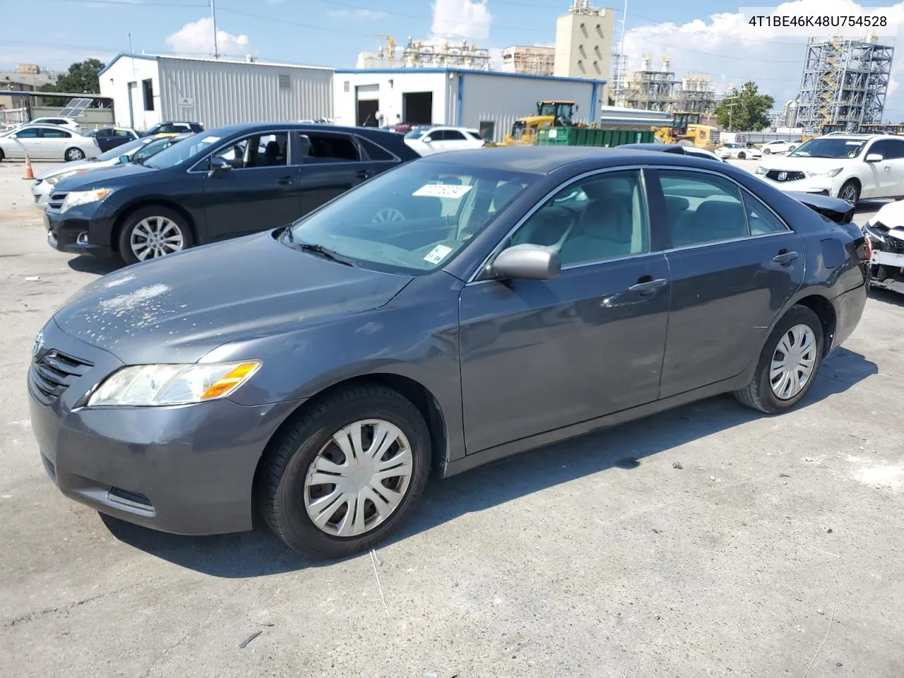 2008 Toyota Camry Ce VIN: 4T1BE46K48U754528 Lot: 72018234