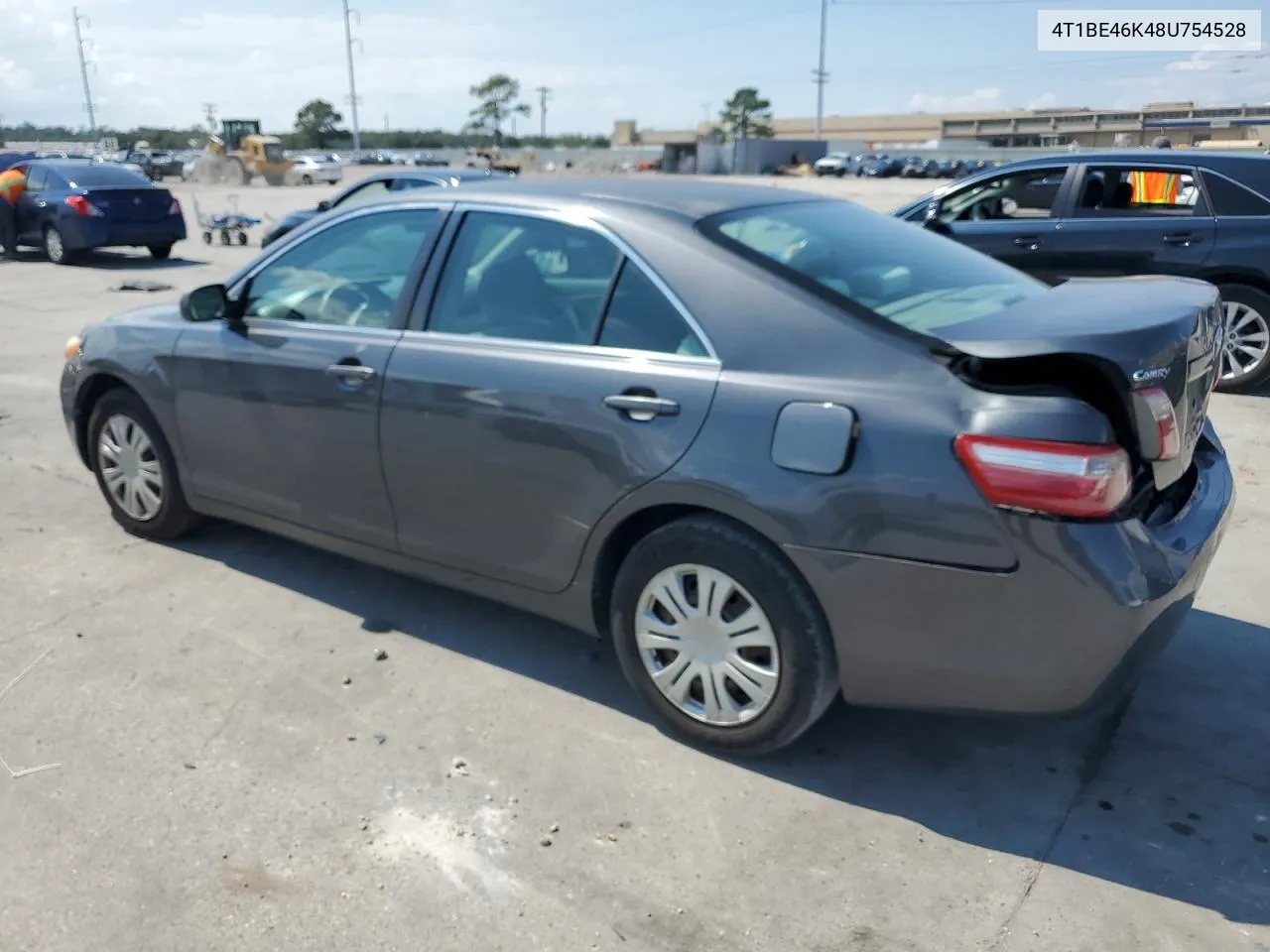 2008 Toyota Camry Ce VIN: 4T1BE46K48U754528 Lot: 72018234