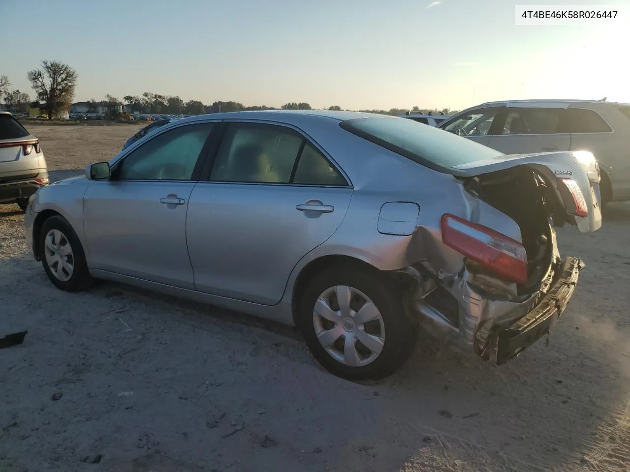 2008 Toyota Camry Ce VIN: 4T4BE46K58R026447 Lot: 72056894