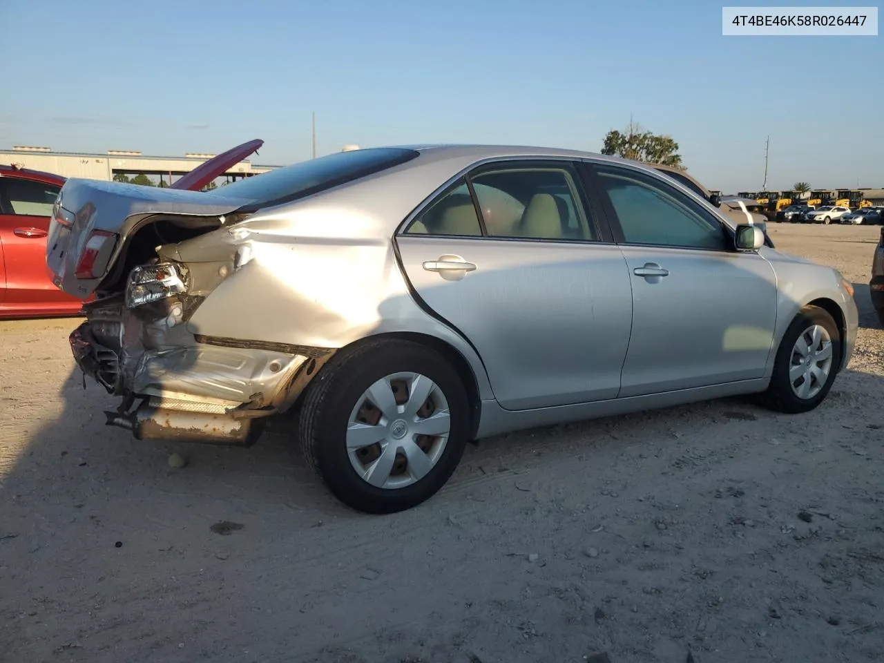 4T4BE46K58R026447 2008 Toyota Camry Ce