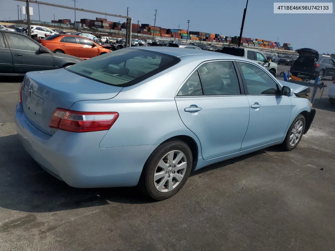 2008 Toyota Camry Ce VIN: 4T1BE46K98U742133 Lot: 72096204