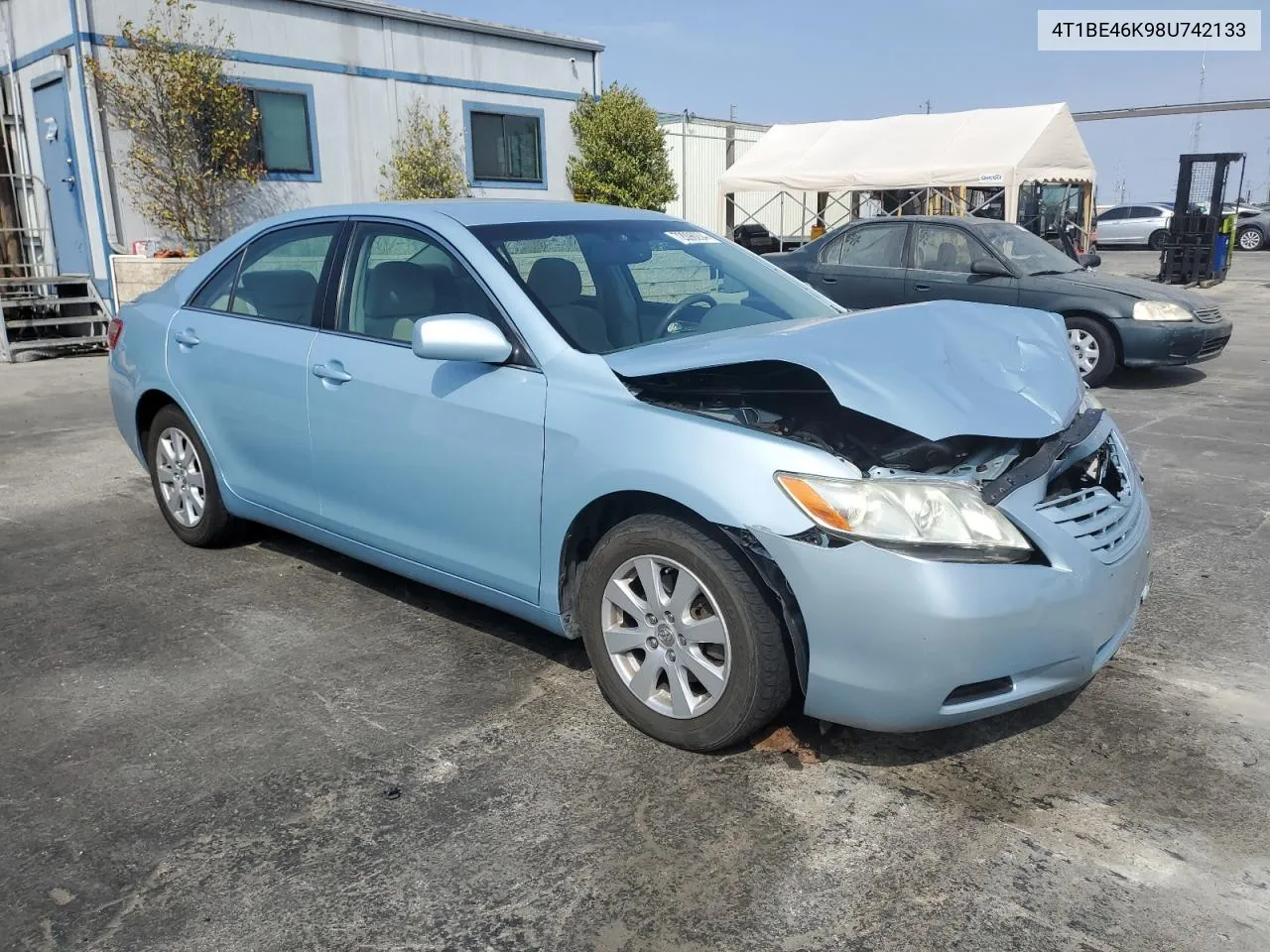 2008 Toyota Camry Ce VIN: 4T1BE46K98U742133 Lot: 72096204