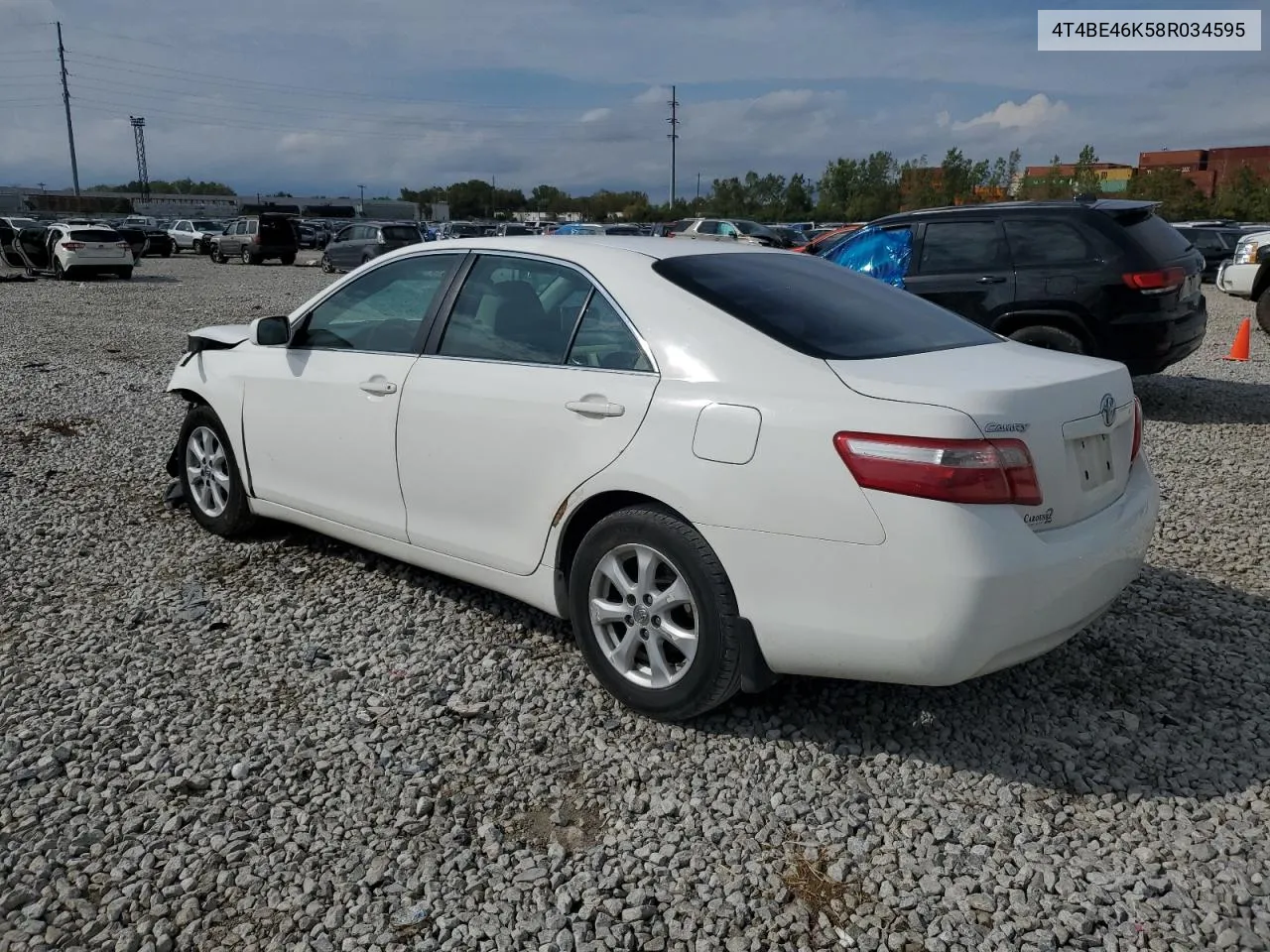 4T4BE46K58R034595 2008 Toyota Camry Ce