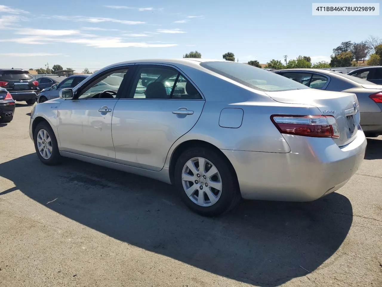 2008 Toyota Camry Hybrid VIN: 4T1BB46K78U029899 Lot: 72159874