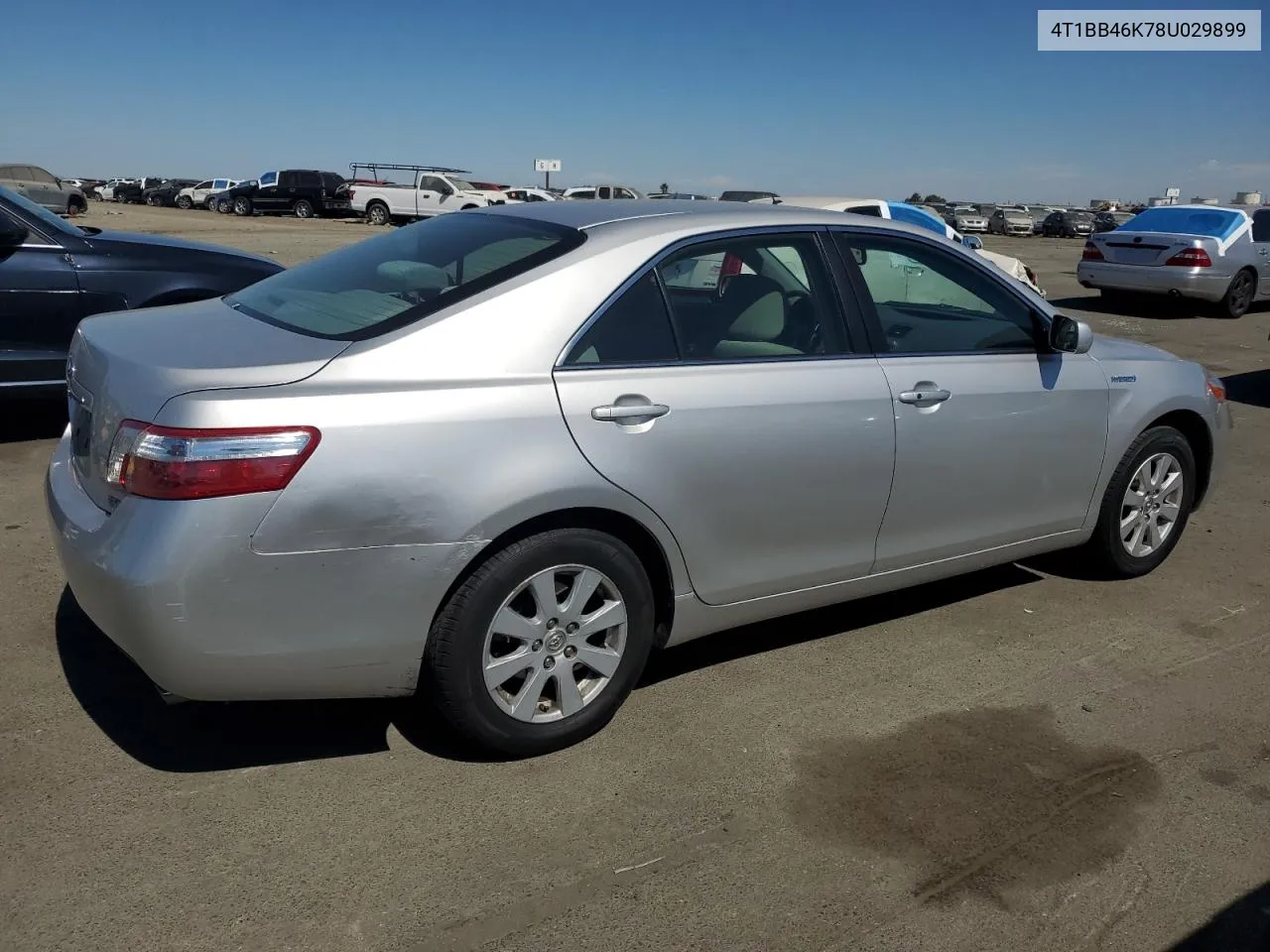 2008 Toyota Camry Hybrid VIN: 4T1BB46K78U029899 Lot: 72159874