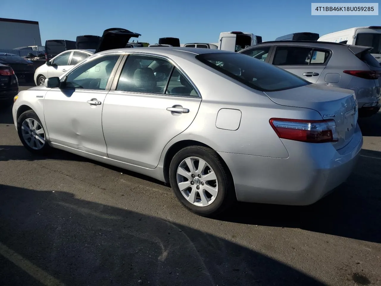 2008 Toyota Camry Hybrid VIN: 4T1BB46K18U059285 Lot: 72188454