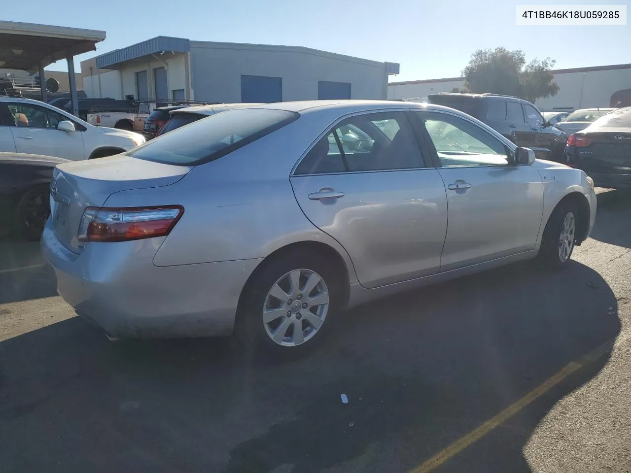 2008 Toyota Camry Hybrid VIN: 4T1BB46K18U059285 Lot: 72188454