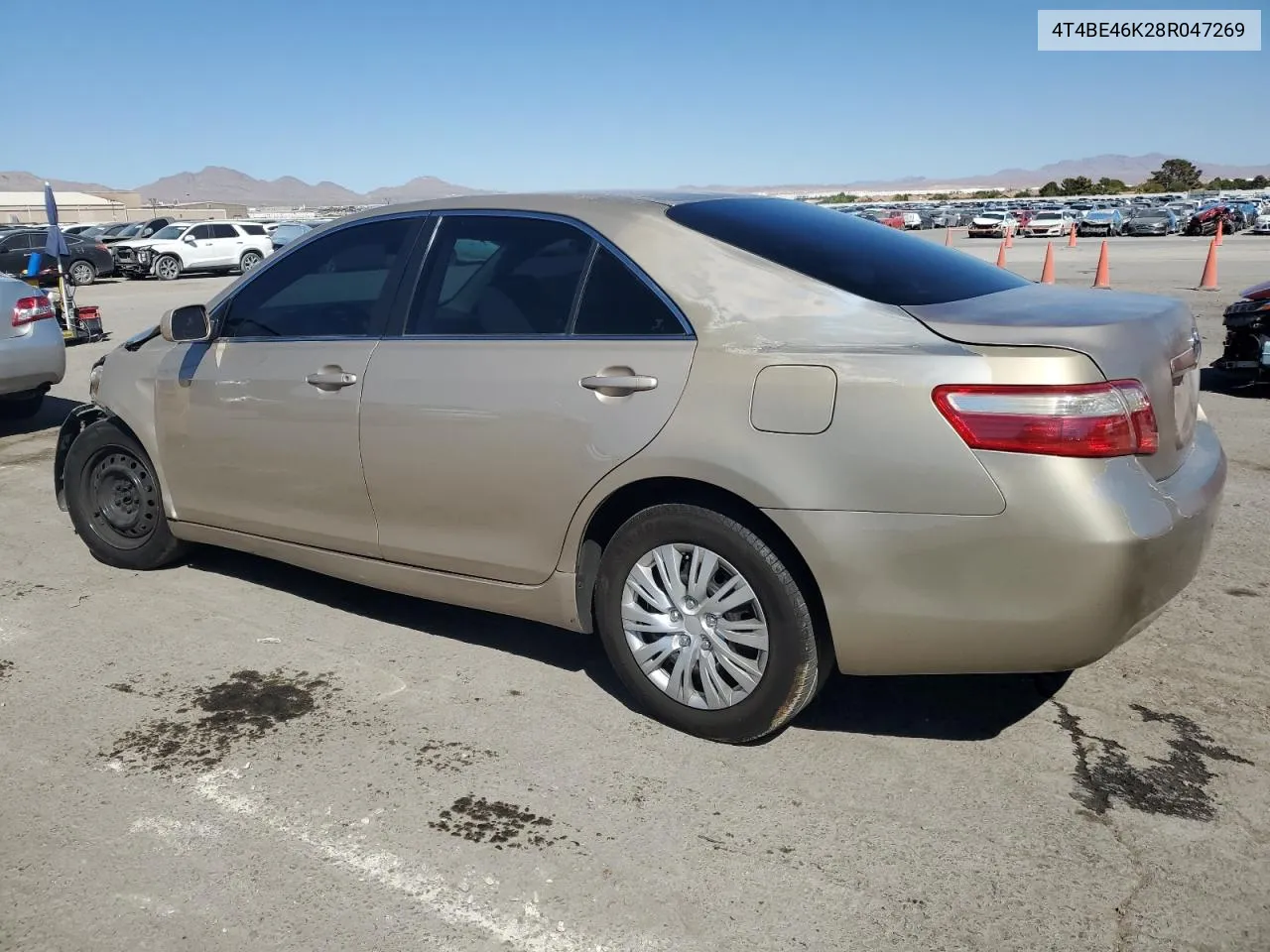 2008 Toyota Camry Ce VIN: 4T4BE46K28R047269 Lot: 72226774