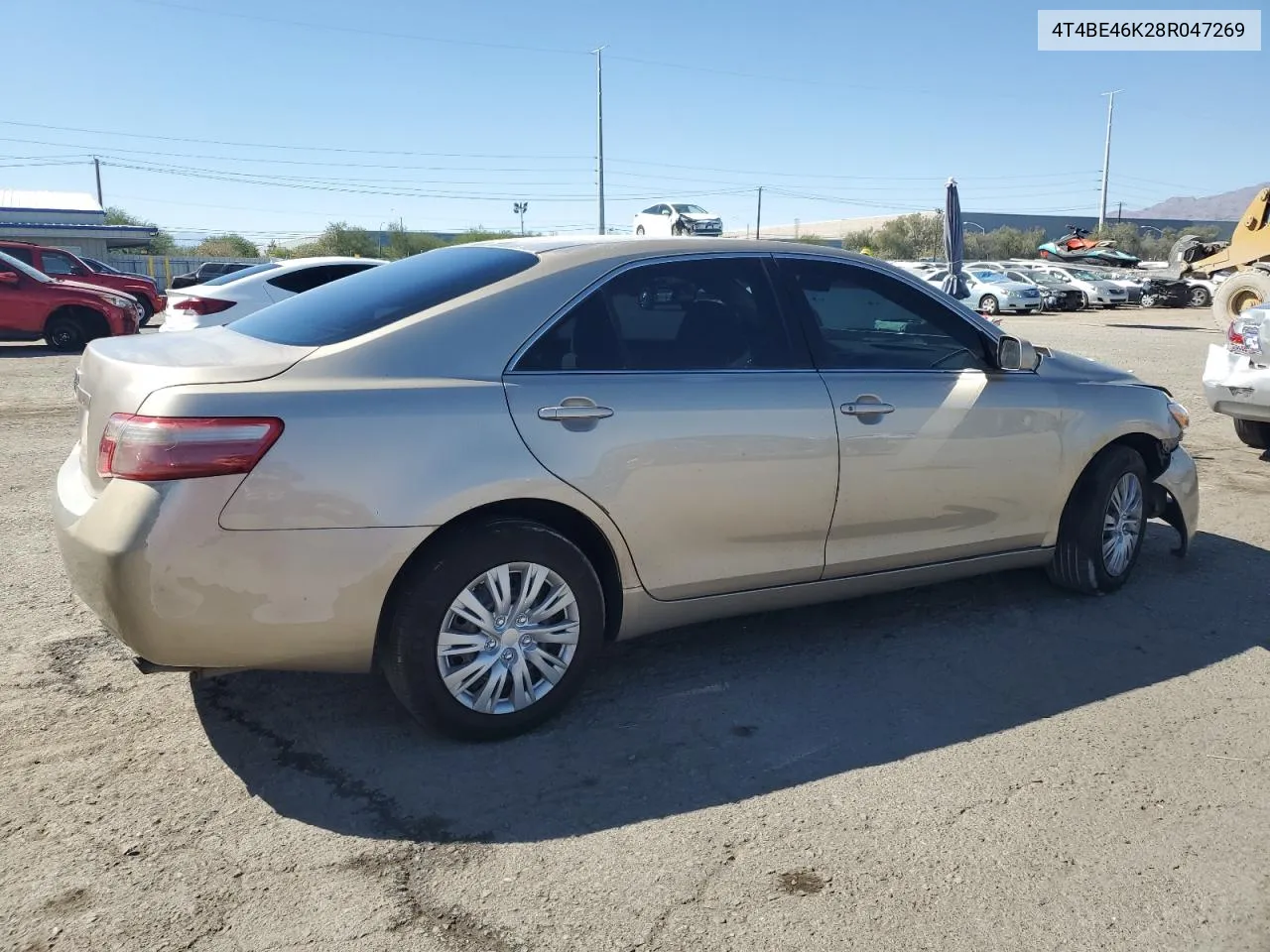 2008 Toyota Camry Ce VIN: 4T4BE46K28R047269 Lot: 72226774