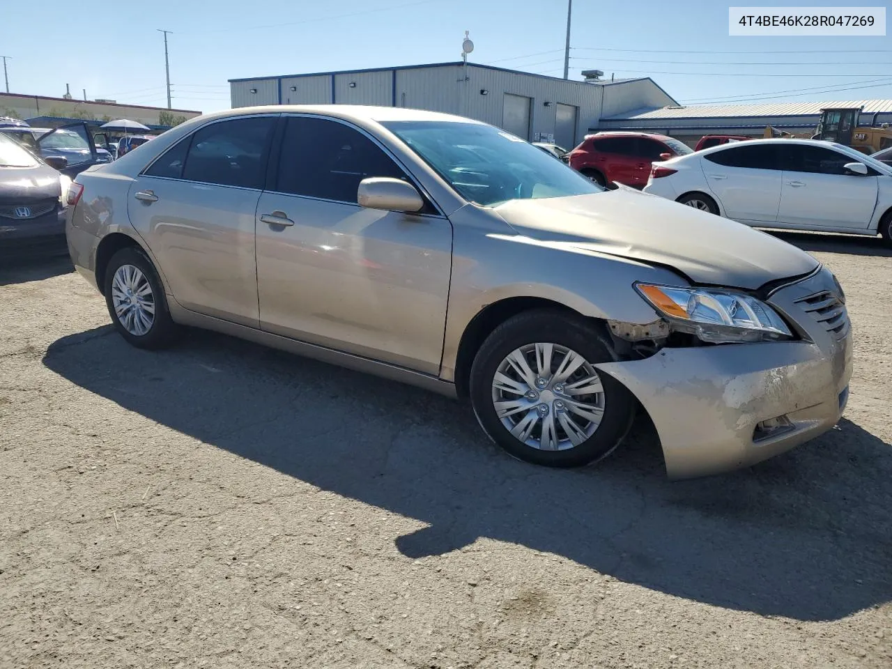 2008 Toyota Camry Ce VIN: 4T4BE46K28R047269 Lot: 72226774