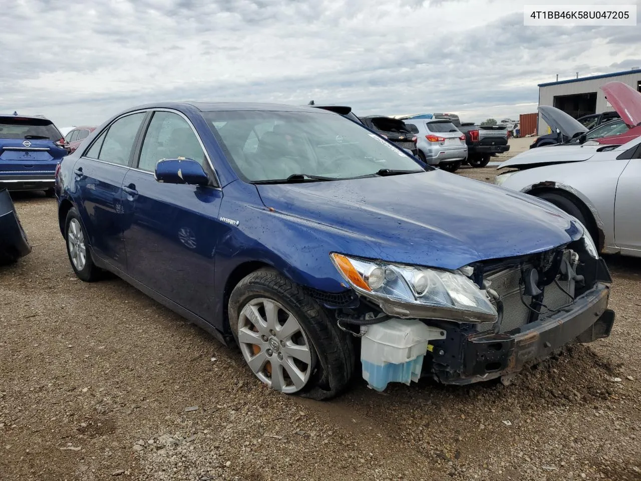 4T1BB46K58U047205 2008 Toyota Camry Hybrid