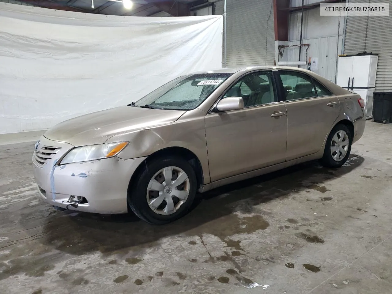 4T1BE46K58U736815 2008 Toyota Camry Ce