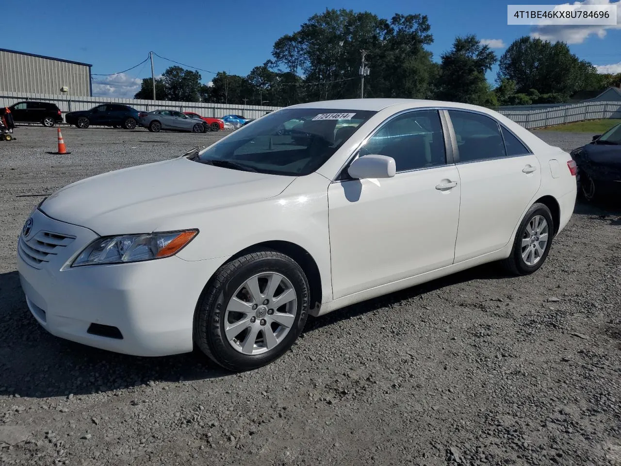 2008 Toyota Camry Ce VIN: 4T1BE46KX8U784696 Lot: 72414614