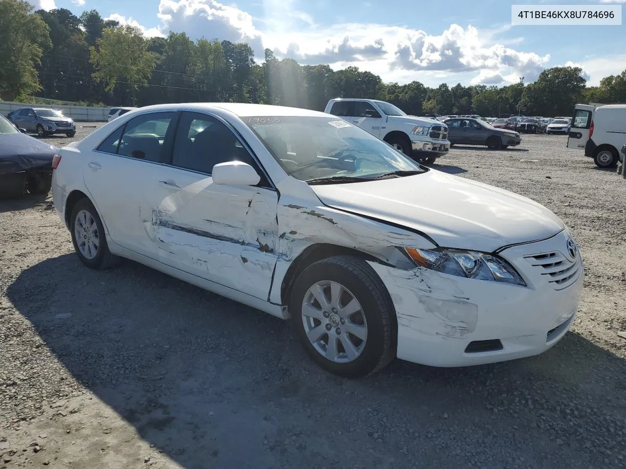 2008 Toyota Camry Ce VIN: 4T1BE46KX8U784696 Lot: 72414614