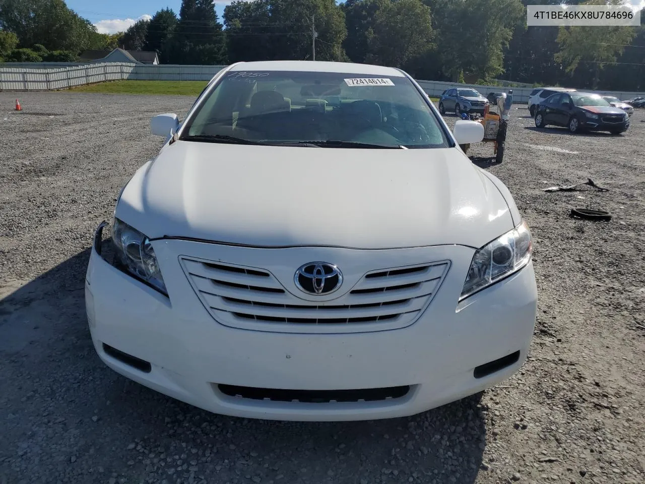 2008 Toyota Camry Ce VIN: 4T1BE46KX8U784696 Lot: 72414614