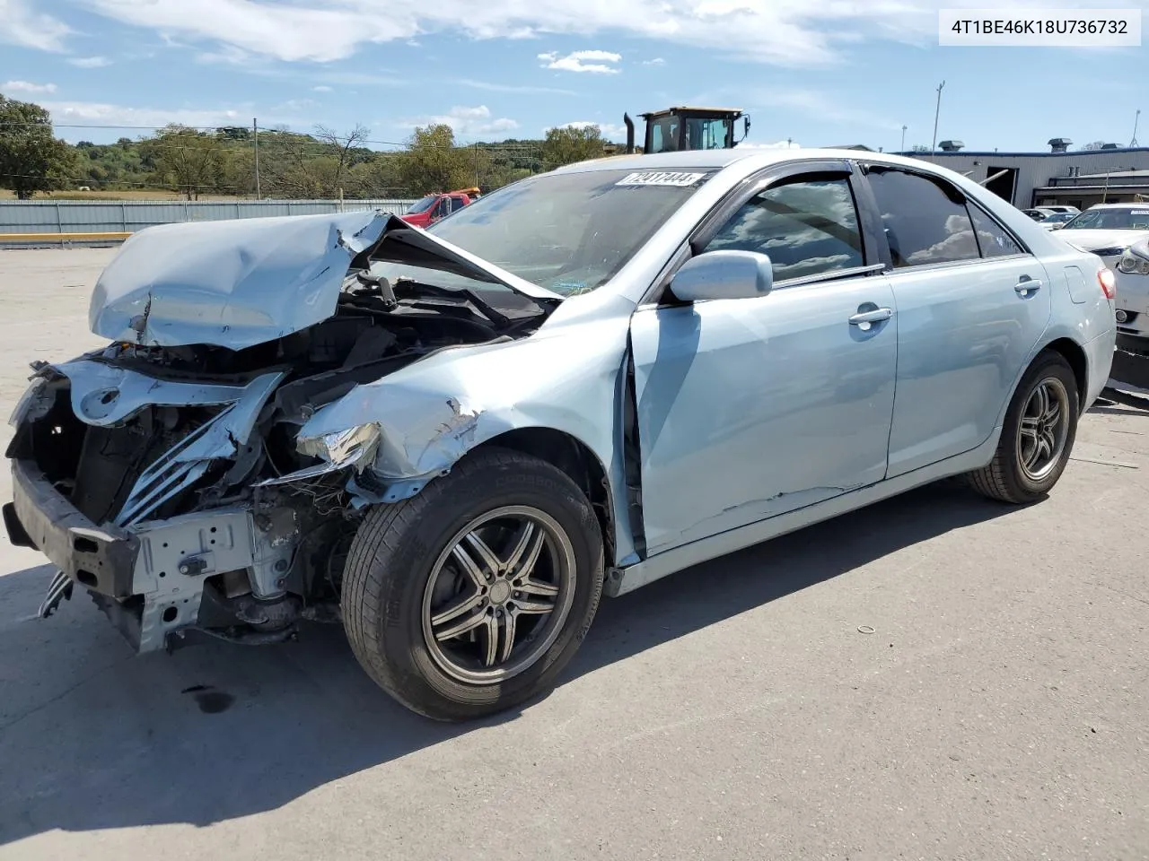 4T1BE46K18U736732 2008 Toyota Camry Ce