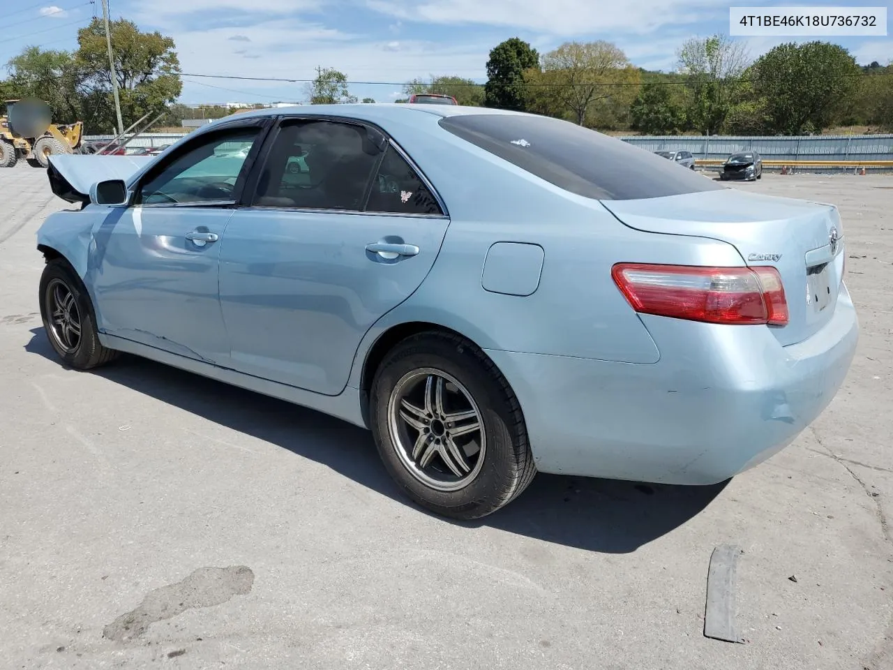 2008 Toyota Camry Ce VIN: 4T1BE46K18U736732 Lot: 72417444