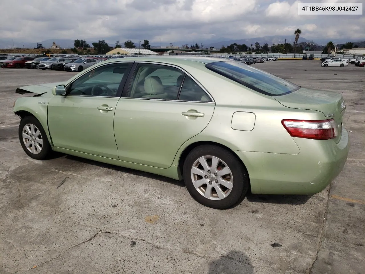 2008 Toyota Camry Hybrid VIN: 4T1BB46K98U042427 Lot: 72468483