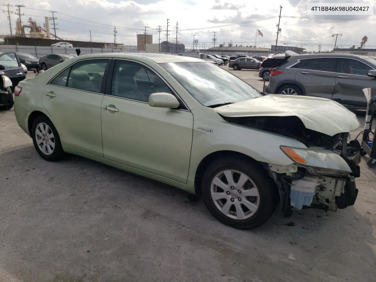 2008 Toyota Camry Hybrid VIN: 4T1BB46K98U042427 Lot: 72468483