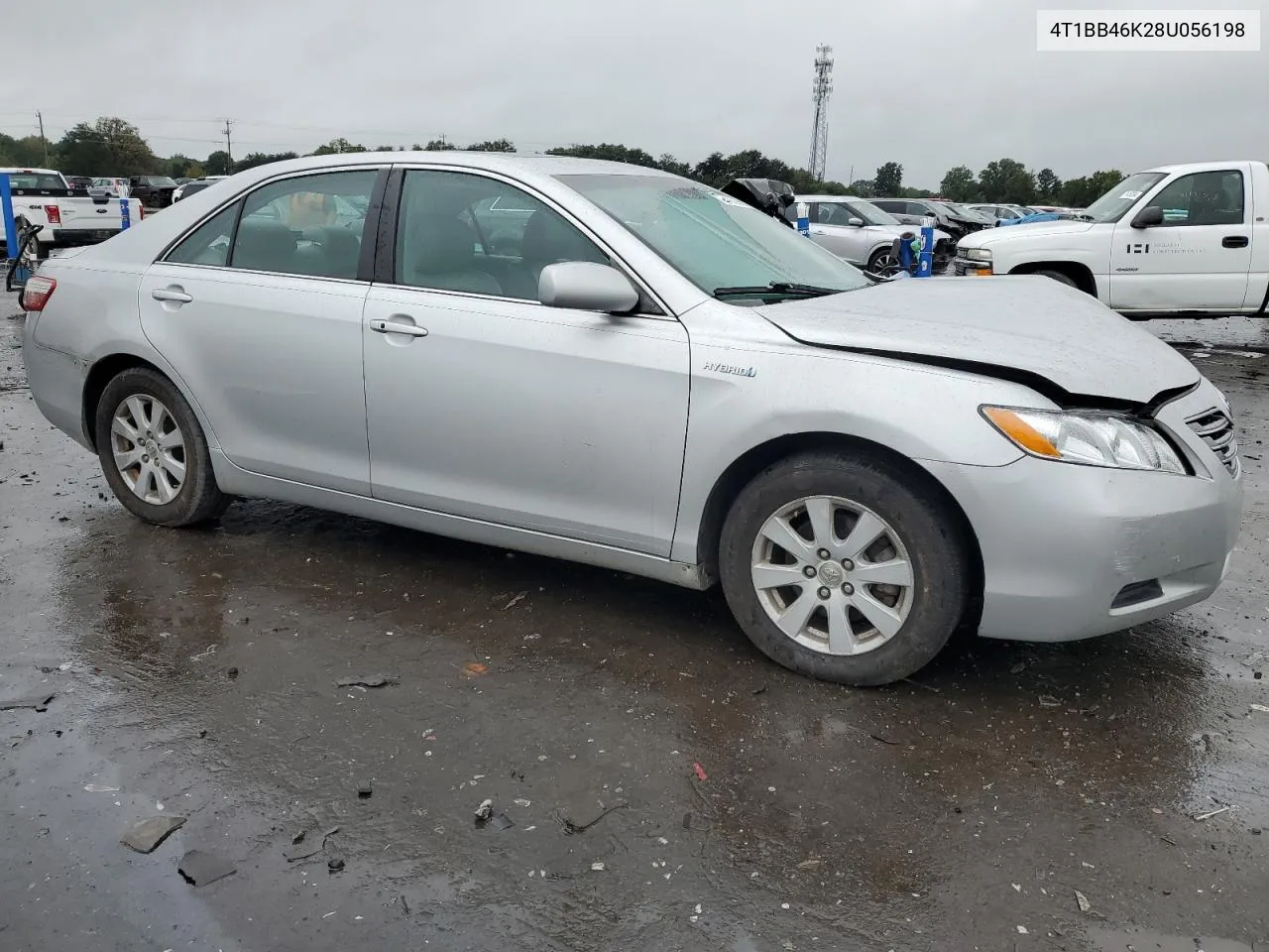 2008 Toyota Camry Hybrid VIN: 4T1BB46K28U056198 Lot: 72540624