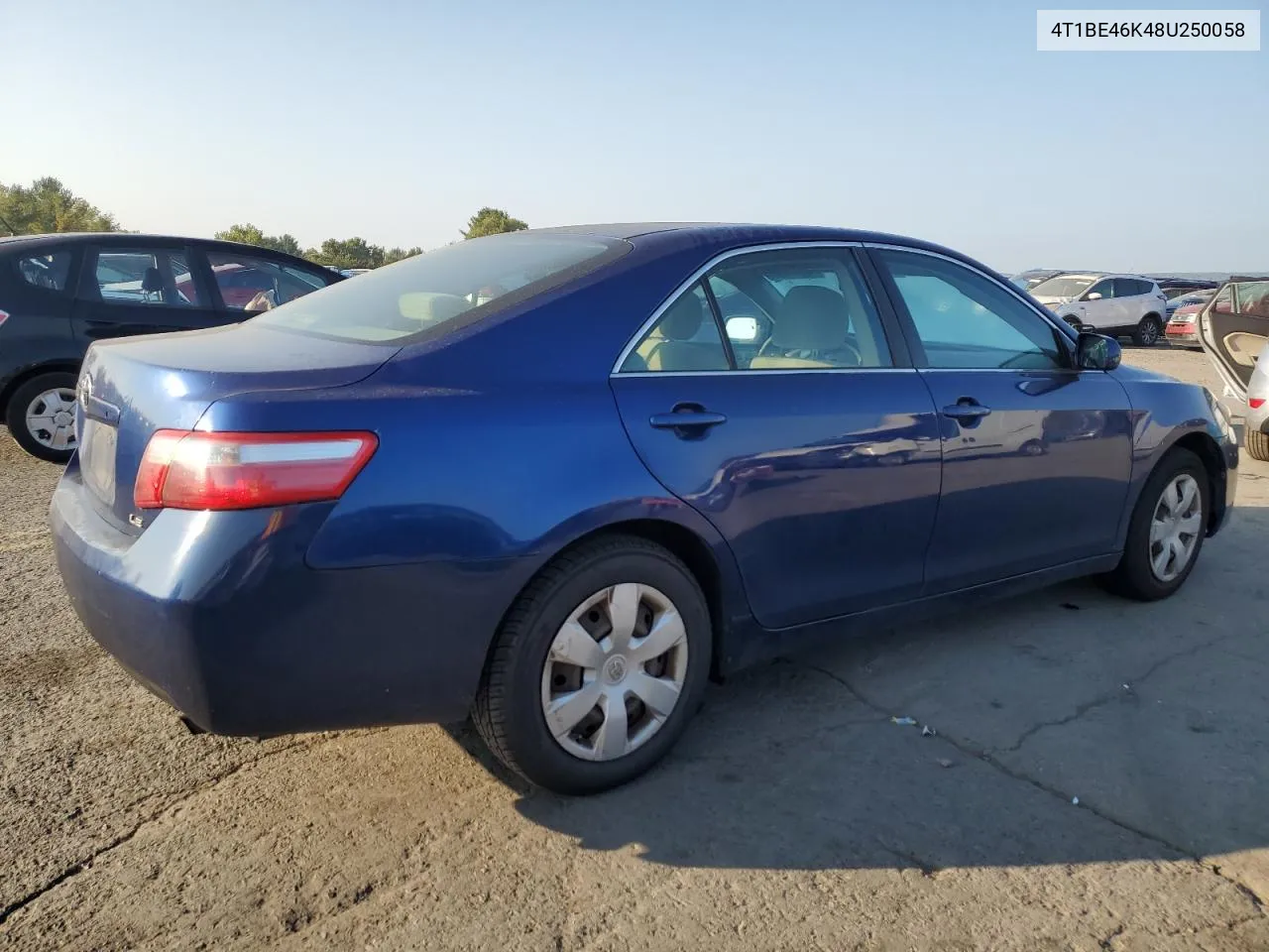 4T1BE46K48U250058 2008 Toyota Camry Ce