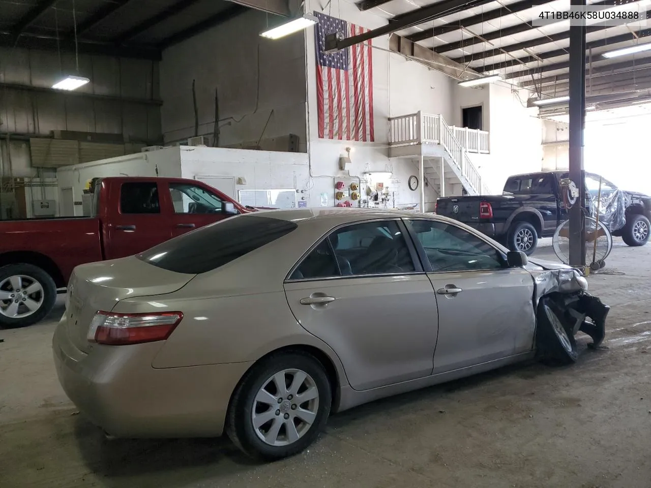 2008 Toyota Camry Hybrid VIN: 4T1BB46K58U034888 Lot: 72579314