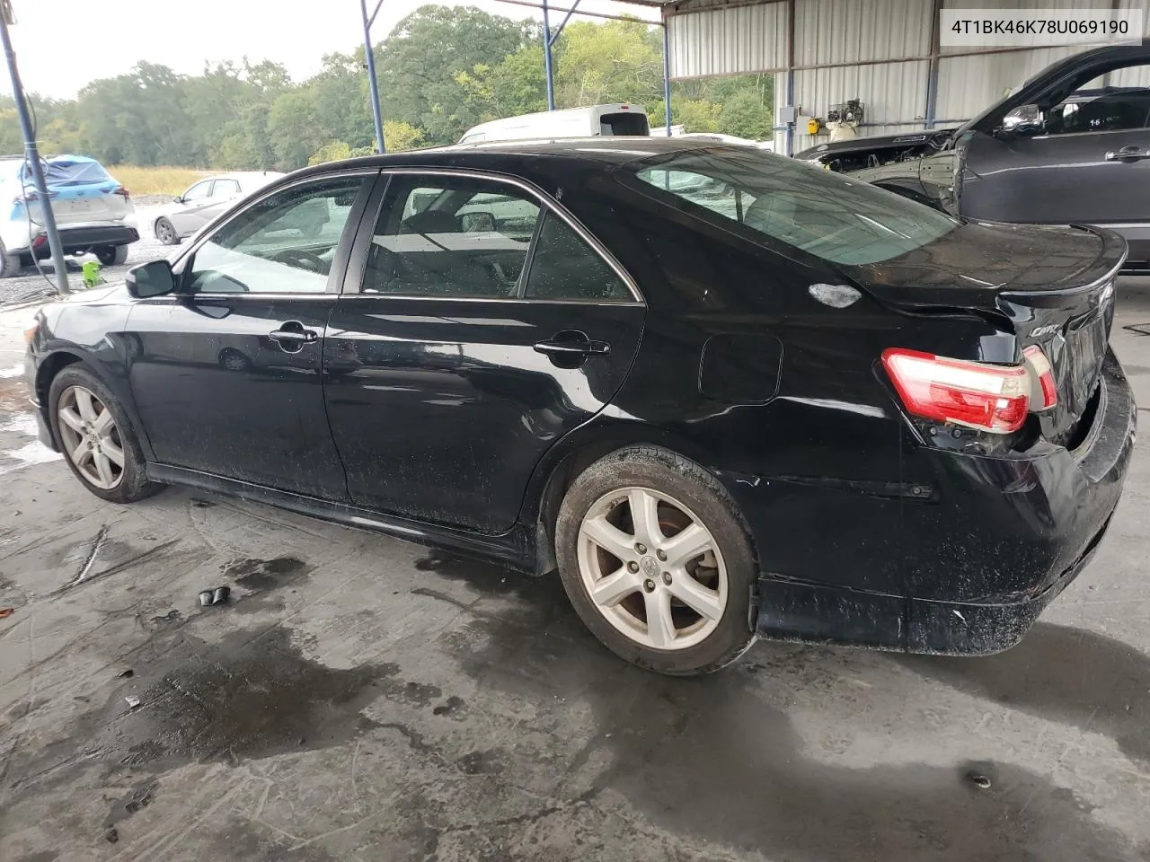 2008 Toyota Camry Le VIN: 4T1BK46K78U069190 Lot: 72726574