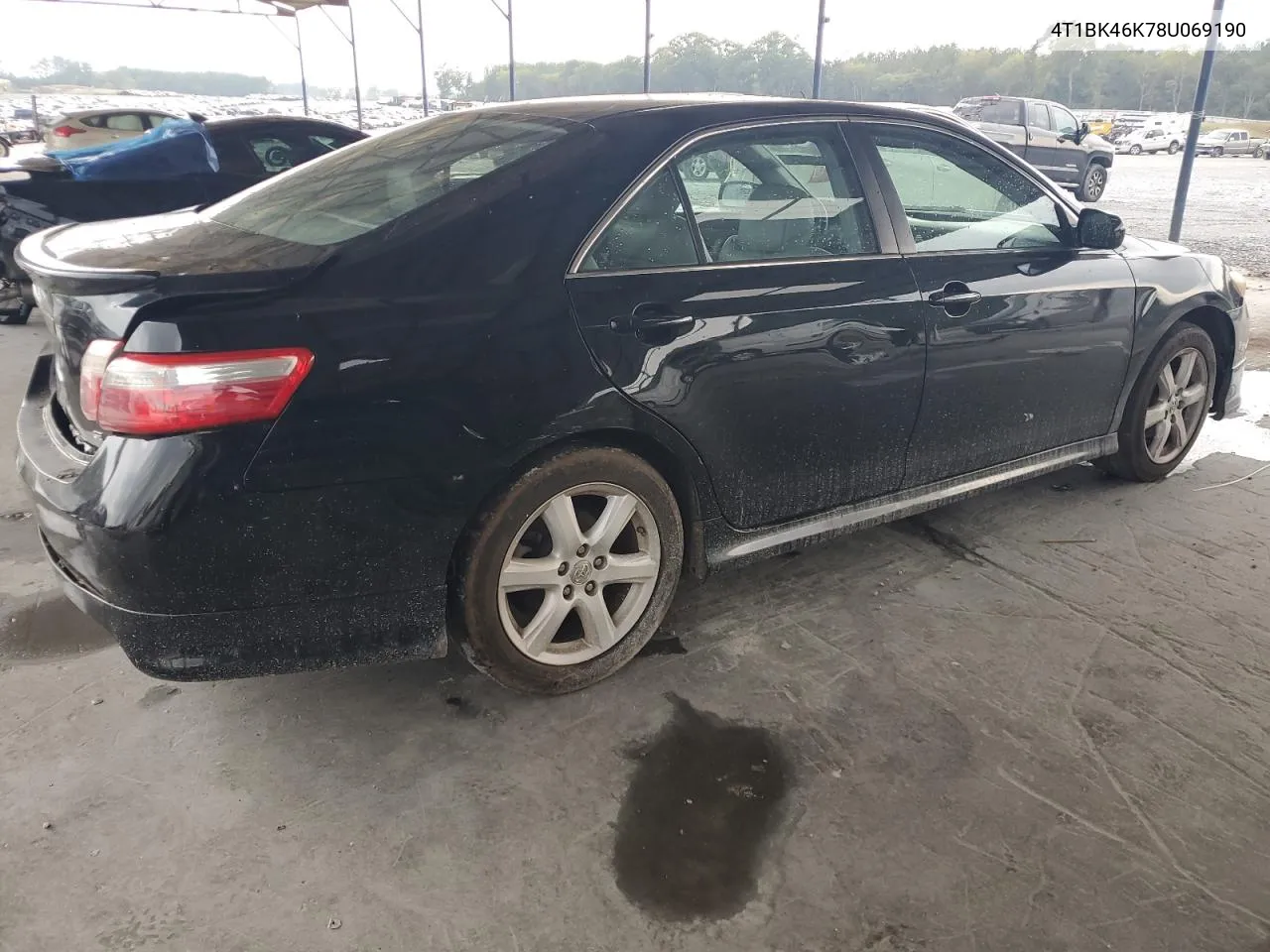 4T1BK46K78U069190 2008 Toyota Camry Le