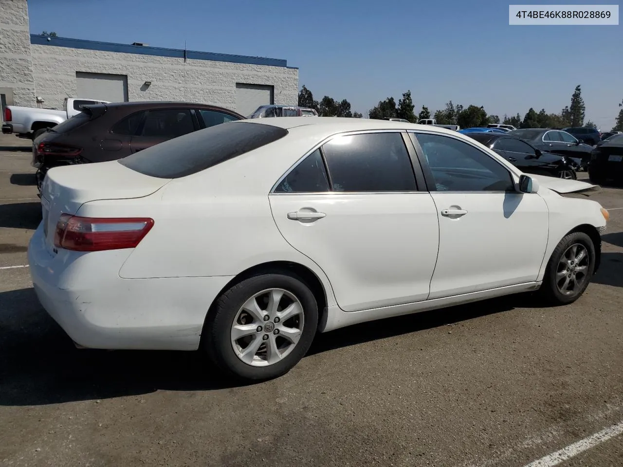 2008 Toyota Camry Ce VIN: 4T4BE46K88R028869 Lot: 72796614