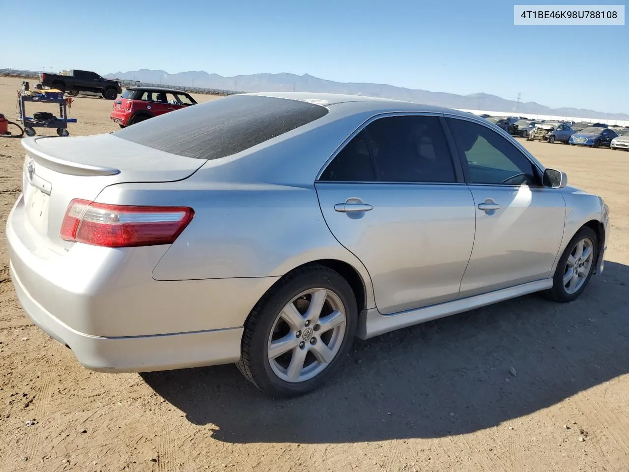 4T1BE46K98U788108 2008 Toyota Camry Ce