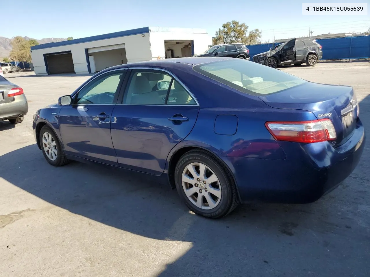 2008 Toyota Camry Hybrid VIN: 4T1BB46K18U055639 Lot: 73192644