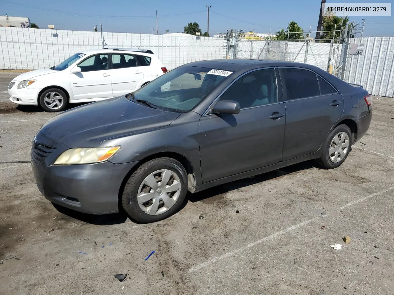 2008 Toyota Camry Ce VIN: 4T4BE46K08R013279 Lot: 73374284