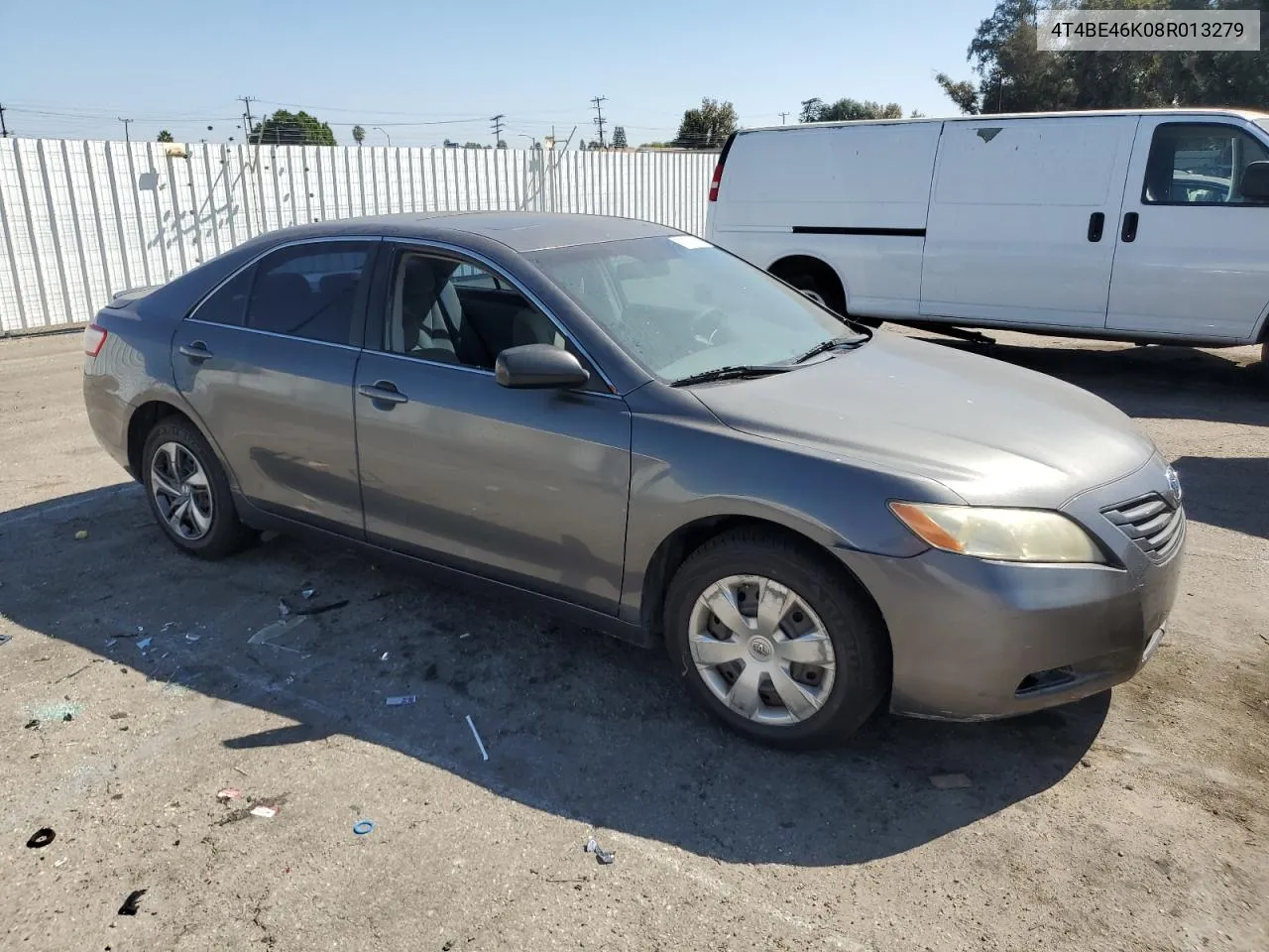 2008 Toyota Camry Ce VIN: 4T4BE46K08R013279 Lot: 73374284