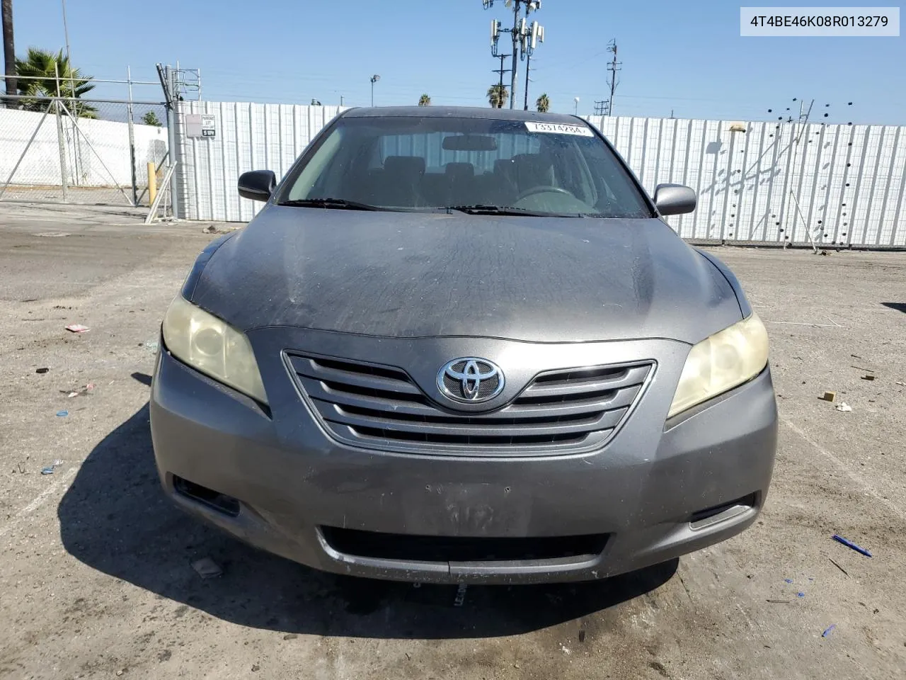 2008 Toyota Camry Ce VIN: 4T4BE46K08R013279 Lot: 73374284