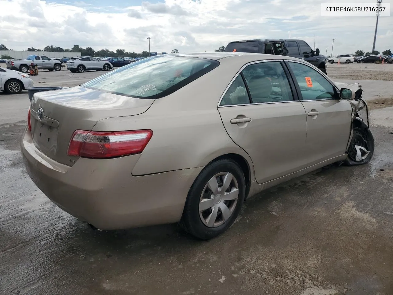 4T1BE46K58U216257 2008 Toyota Camry Ce