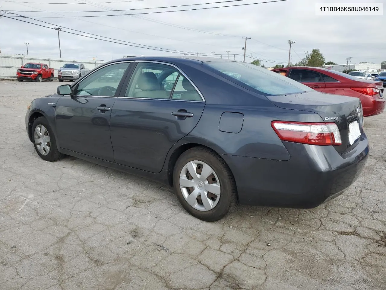 2008 Toyota Camry Hybrid VIN: 4T1BB46K58U046149 Lot: 73535634