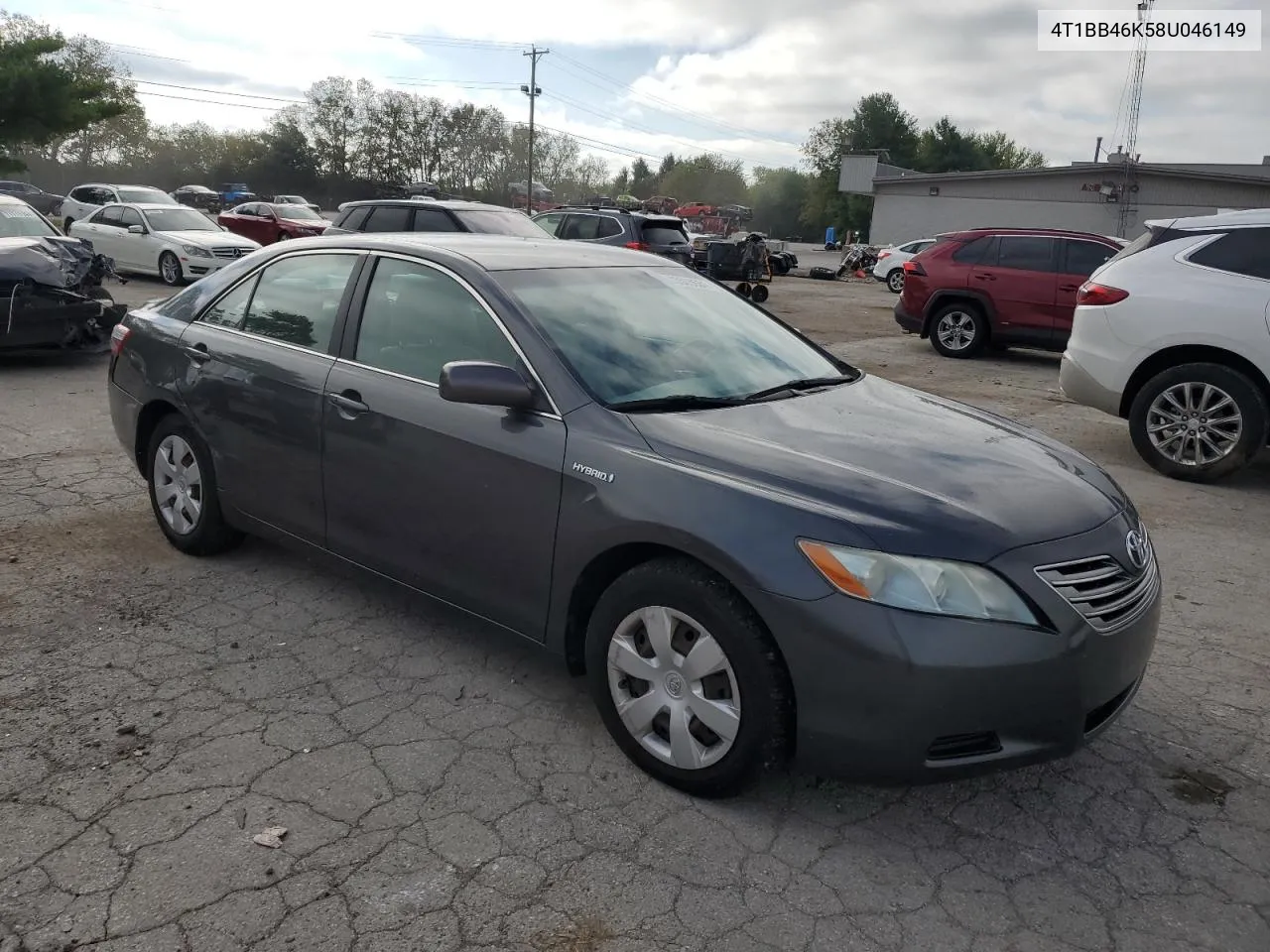 2008 Toyota Camry Hybrid VIN: 4T1BB46K58U046149 Lot: 73535634