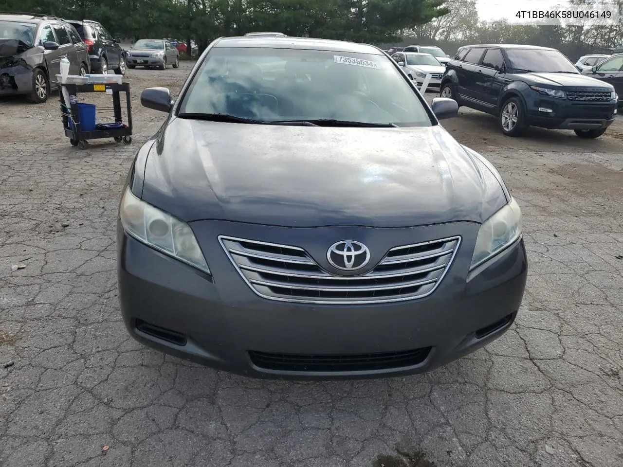 2008 Toyota Camry Hybrid VIN: 4T1BB46K58U046149 Lot: 73535634