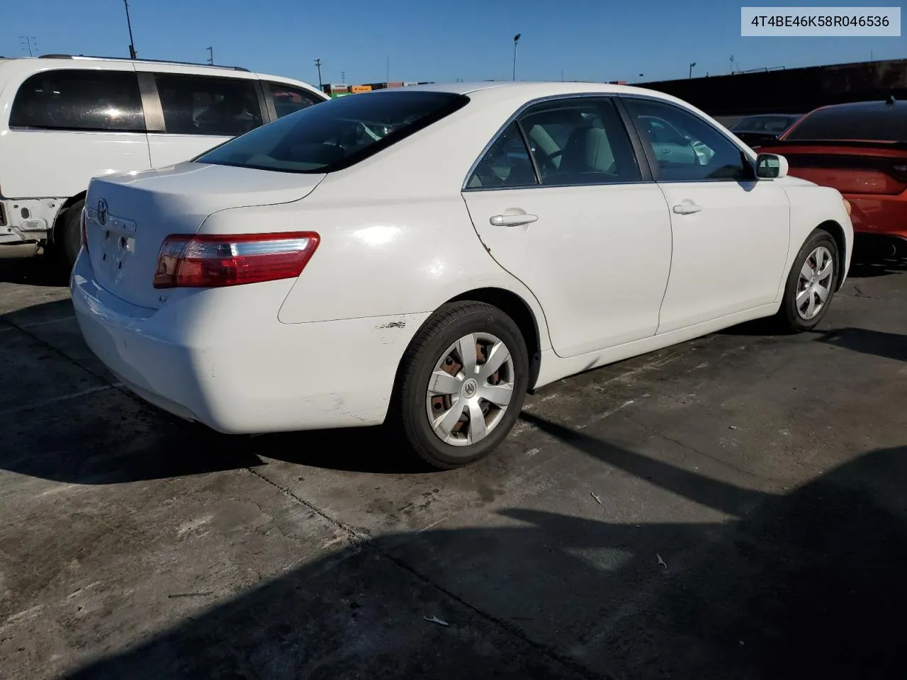 2008 Toyota Camry Ce VIN: 4T4BE46K58R046536 Lot: 73569984