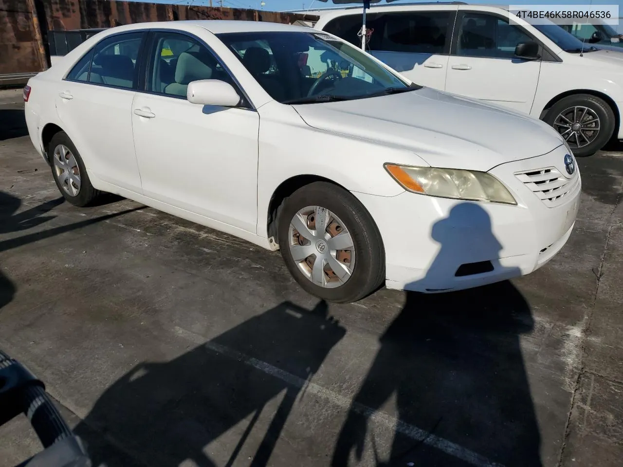 2008 Toyota Camry Ce VIN: 4T4BE46K58R046536 Lot: 73569984