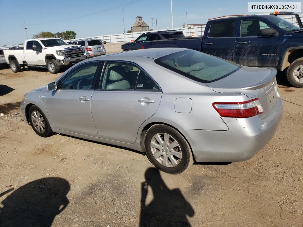 2008 Toyota Camry Hybrid VIN: 4T1BB46K98U057431 Lot: 73587114