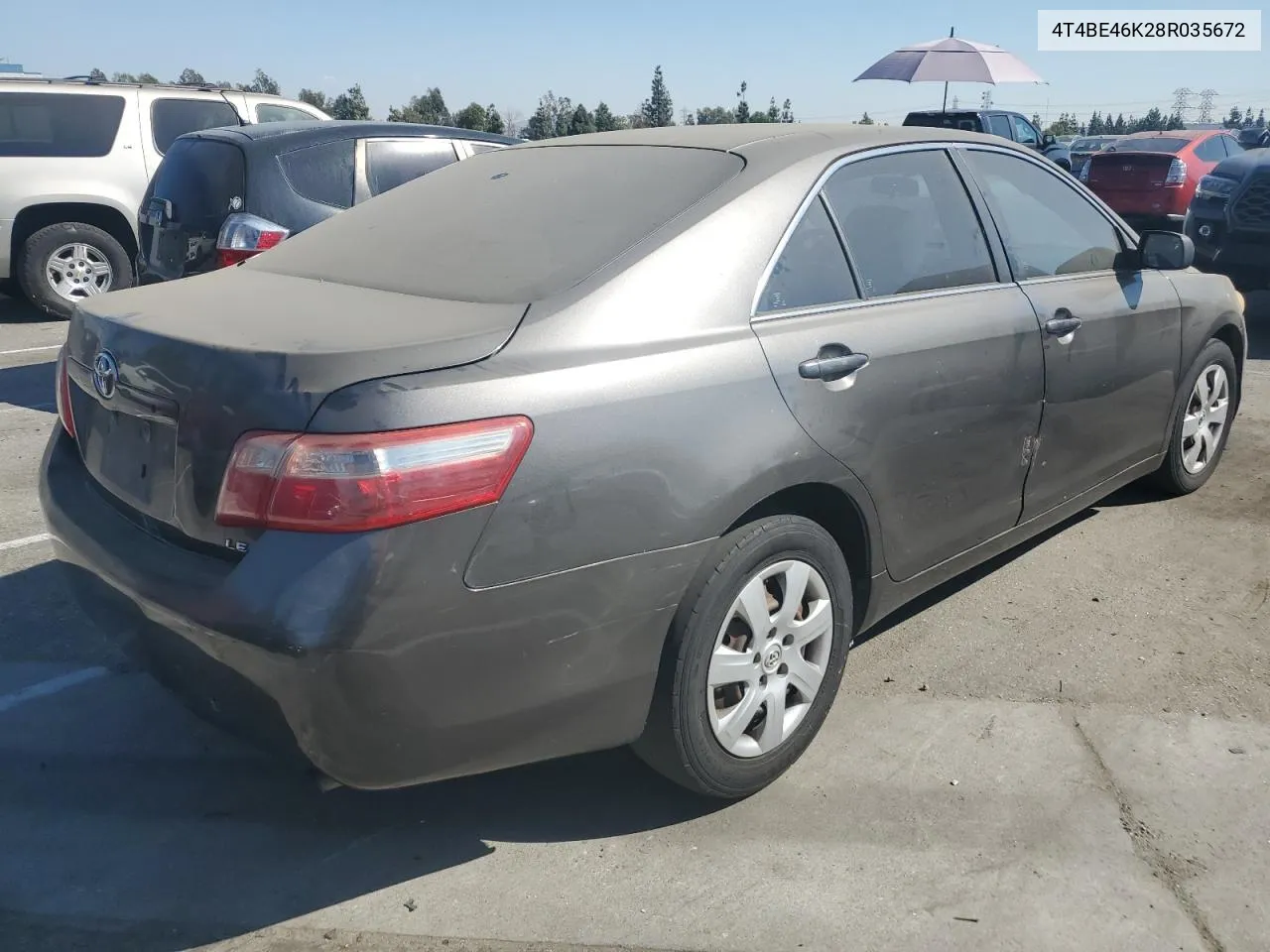 2008 Toyota Camry Ce VIN: 4T4BE46K28R035672 Lot: 73804164