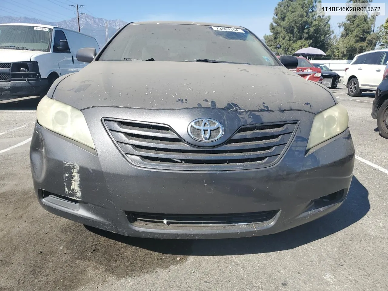 2008 Toyota Camry Ce VIN: 4T4BE46K28R035672 Lot: 73804164