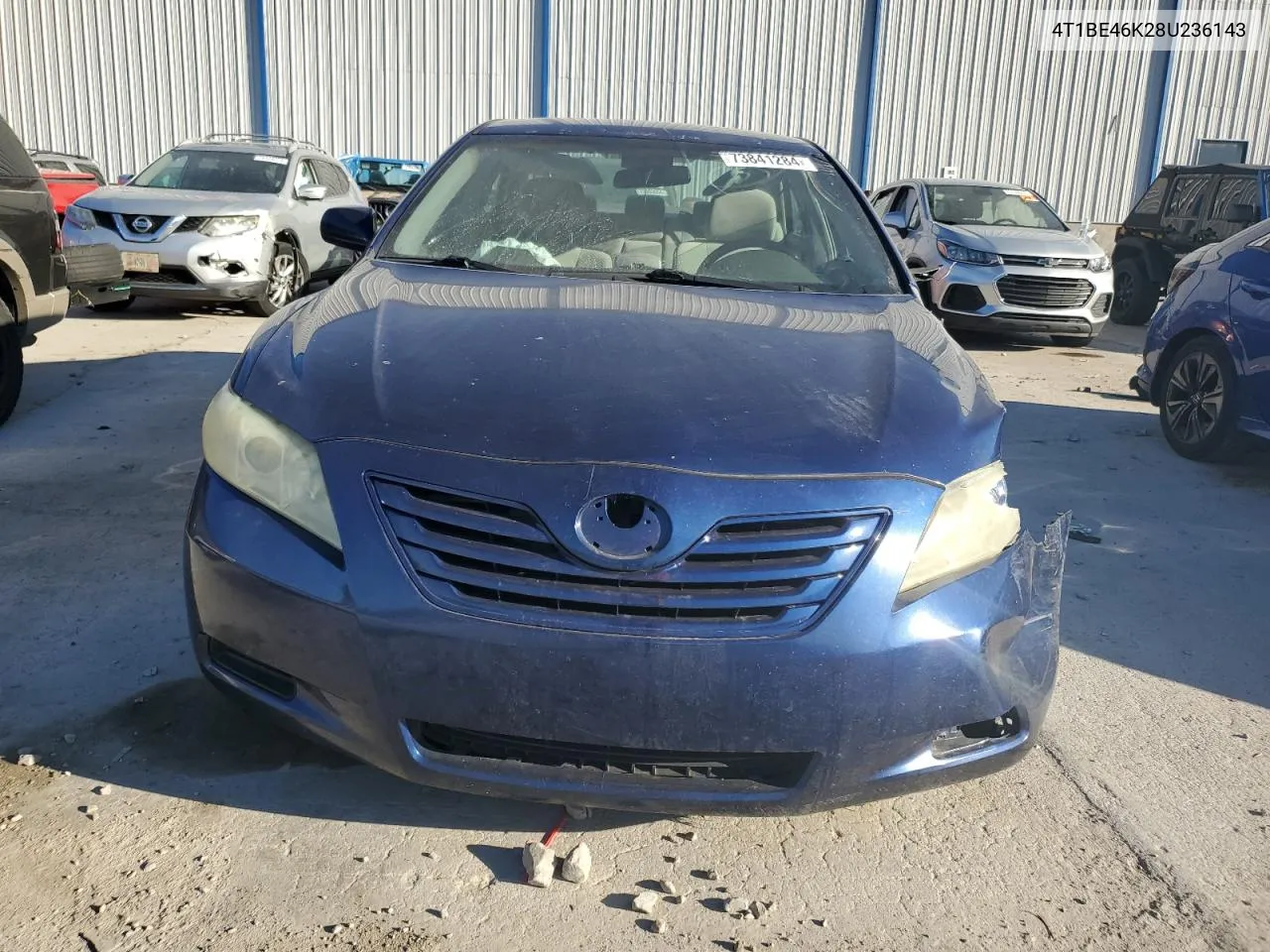 2008 Toyota Camry Ce VIN: 4T1BE46K28U236143 Lot: 73841284