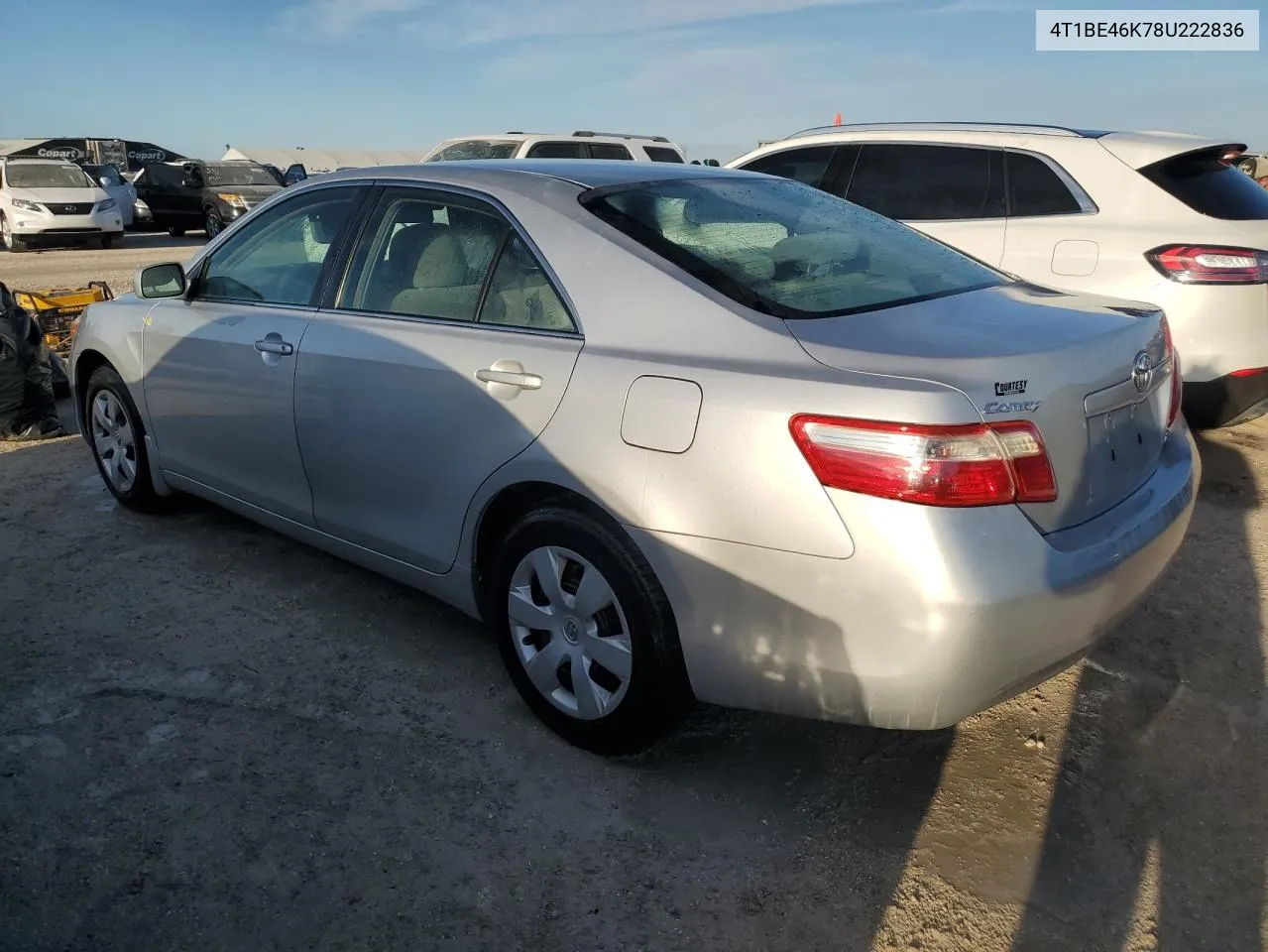 2008 Toyota Camry Ce VIN: 4T1BE46K78U222836 Lot: 74128254