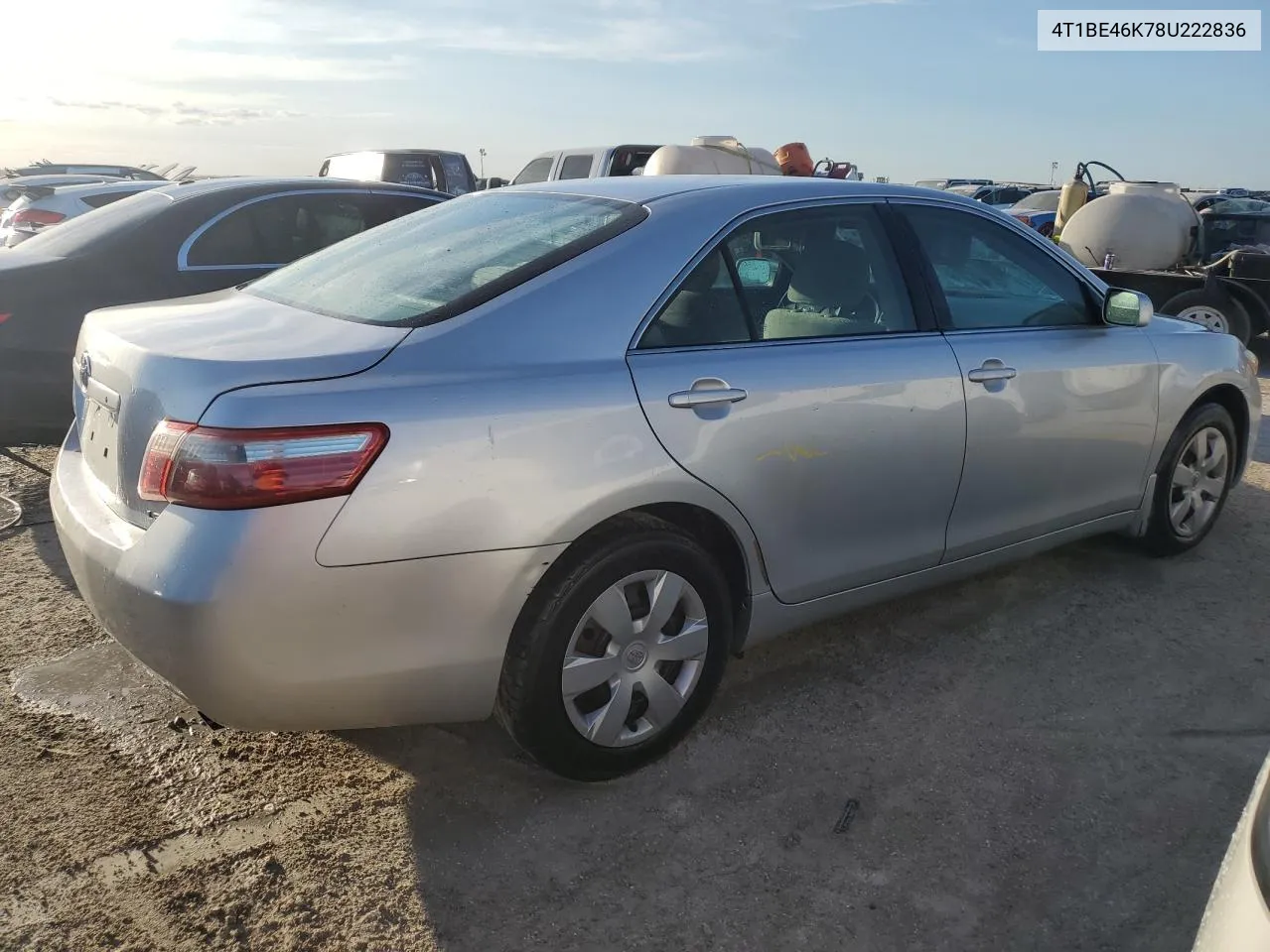 2008 Toyota Camry Ce VIN: 4T1BE46K78U222836 Lot: 74128254