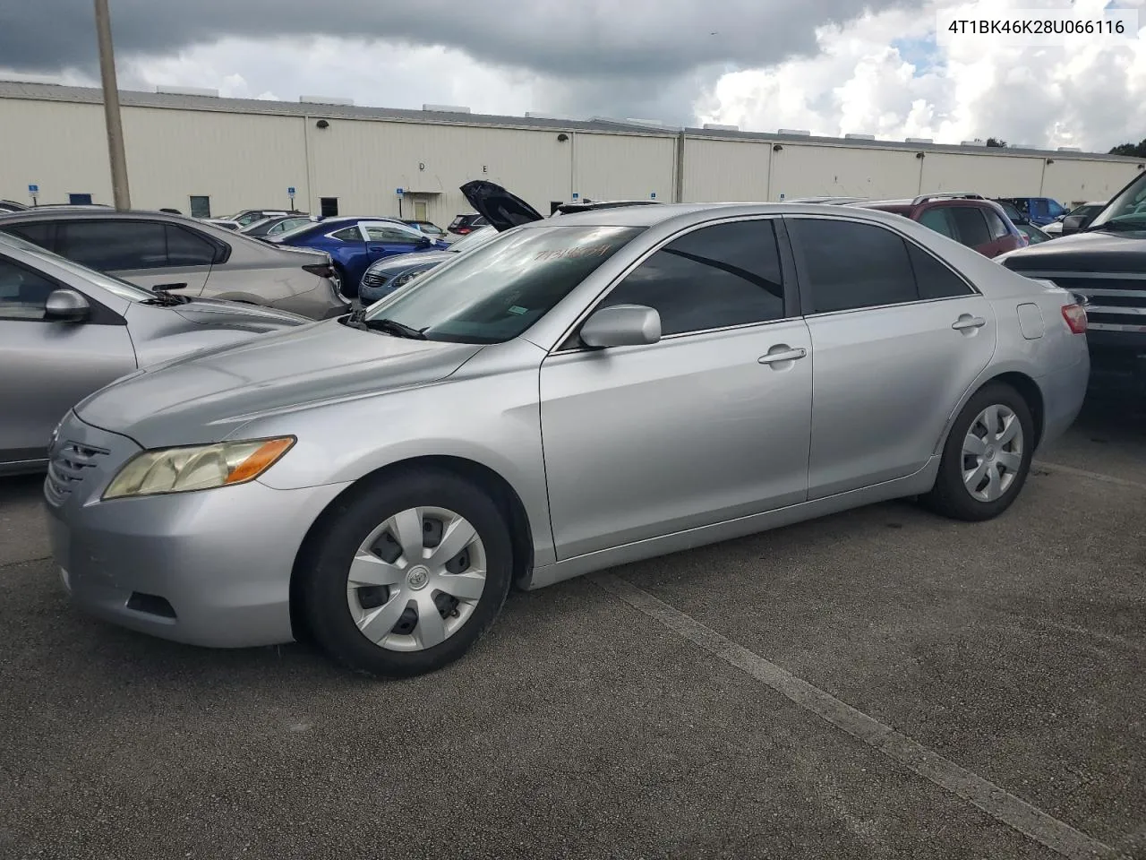 4T1BK46K28U066116 2008 Toyota Camry Le