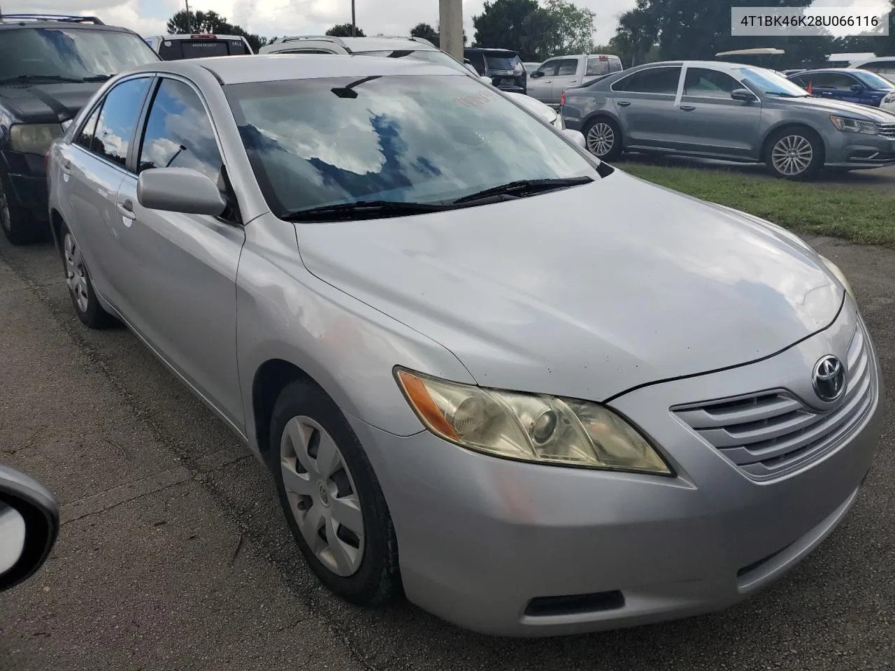 2008 Toyota Camry Le VIN: 4T1BK46K28U066116 Lot: 74319834