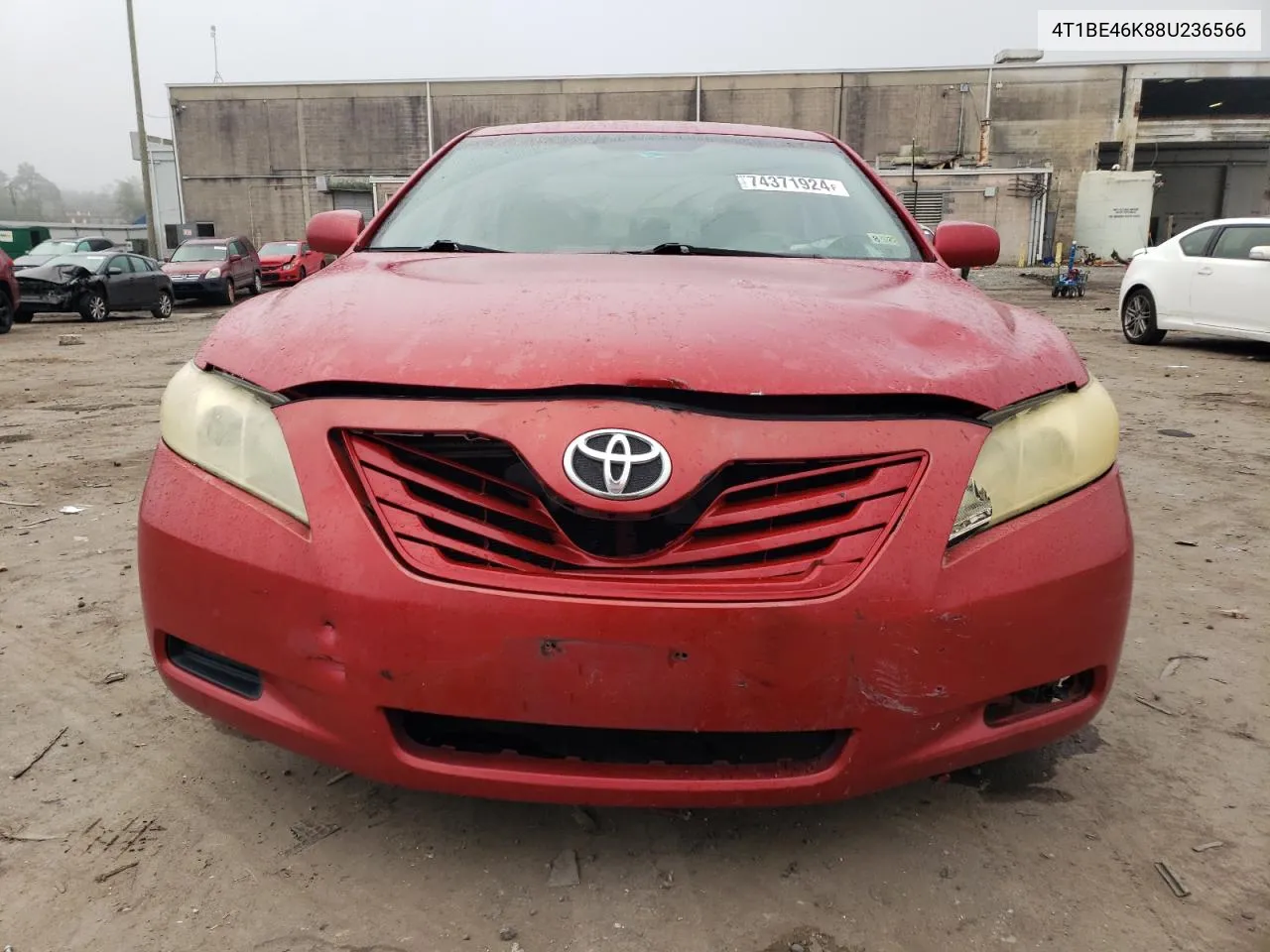 4T1BE46K88U236566 2008 Toyota Camry Ce