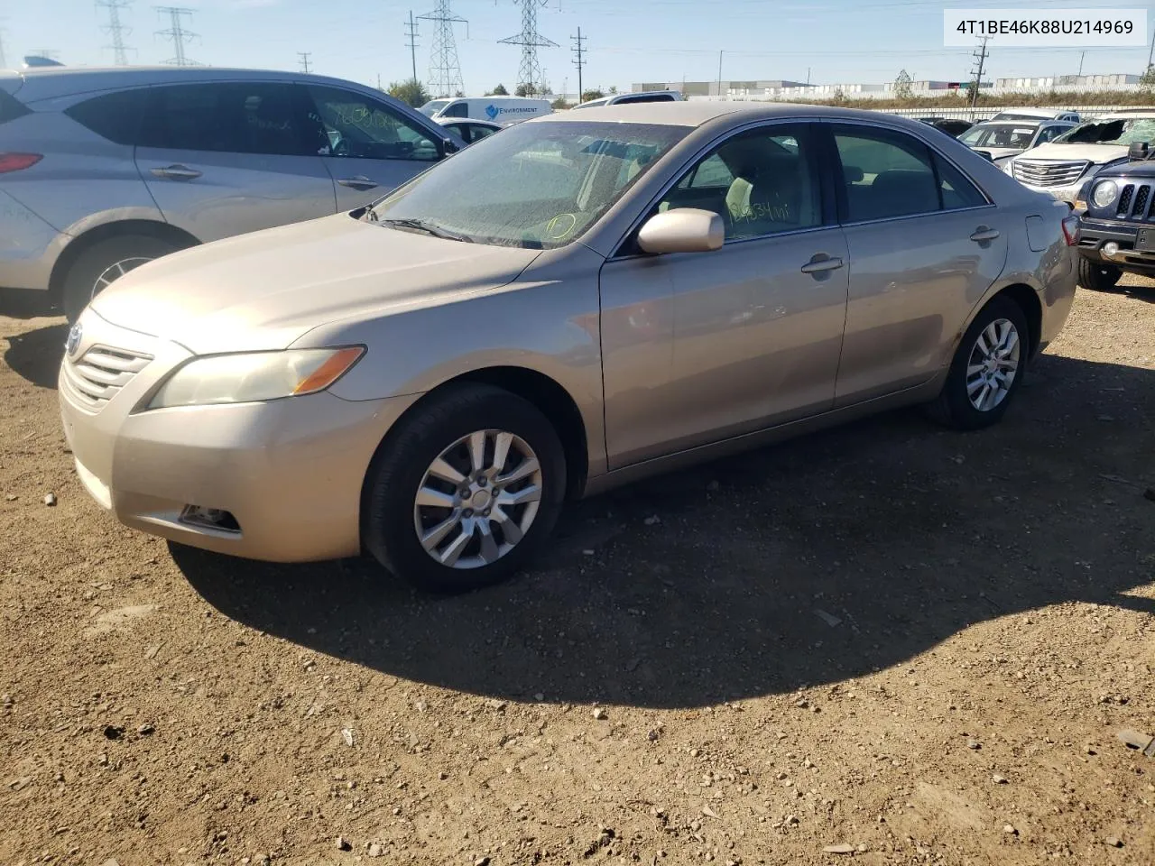 2008 Toyota Camry Ce VIN: 4T1BE46K88U214969 Lot: 75456154